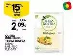 Continente Terra nostra - queijo biologico promoção