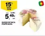Continente Queijo de vaca ponte nova promoção