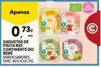 Continente Bio - saquetas de fruta bio continente do bebe promoção
