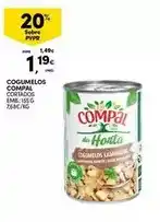Continente Compal - cogumelos promoção