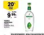 Continente Spring - vodka promoção