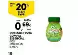 Continente Essentials - doses de fruta compal promoção