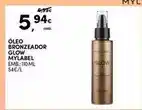 Continente Mylabel - oleo bronzeador glow promoção