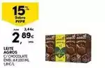 Continente Agros - leite promoção