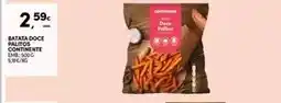 Continente Continente - batata doce palitos contifrite promoção
