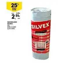 Continente Silvex - sacos lixo promoção