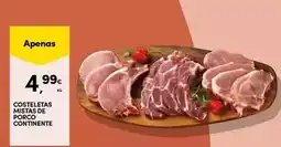 Continente Continente - costeletas miastas de porco promoção