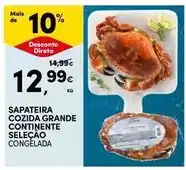Continente Continente - sapateira cozida grande selecao promoção