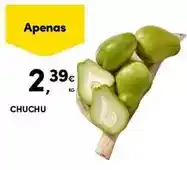 Continente Chuchu promoção