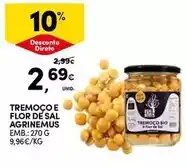 Continente Flor - tremoco e flor de sal promoção