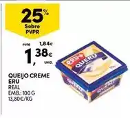 Continente Eru - queijo creme promoção