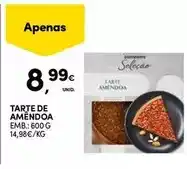 Continente Tarte de amêndoa promoção