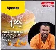 Continente Bola de berlim marco costa promoção