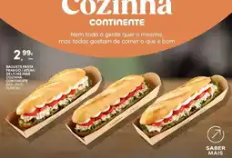 Continente Continente - baguette pasta, pencilops, man, cottinette promoção