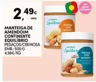 Continente Continente - manteiga de amendoim promoção