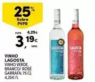 Continente Lagosta - vinho promoção