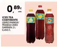 Continente Continente - ice tea promoção