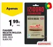 Continente Izidoro - fiambre receita inglesa promoção