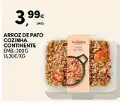 Continente Seleção du chef - arroz de pato promoção