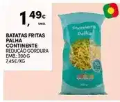 Continente Continente - batatas fritas palha promoção