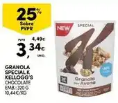 Continente Kellogg's - granola special k promoção