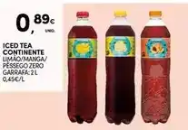 Continente Continente - iced tea promoção