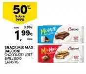 Continente Balconi - snack mix max promoção