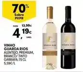 Continente Guarda rios - vinho guarda promoção