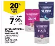 Continente Suplemento em goma/ v-gummies promoção