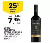 Continente Periquita - vinho promoção