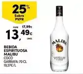 Continente Bebida espirituosa coco promoção