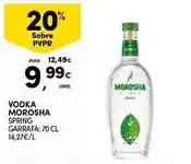 Continente Spring - garrafa promoção