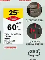 Continente - trolley medio trunk