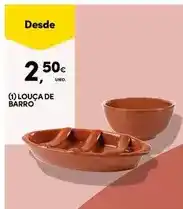 Continente Louça de barro promoção