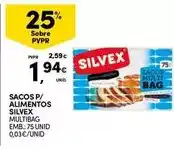 Silvex - sacos p/ alimentos