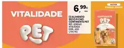 Continente Continente - alimento seco p/caco pet promoção
