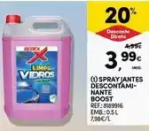 Continente Redex - spray jantes descontámi- nante boost promoção