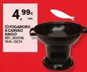 Continente A+ - fogareiro a carvao promoção