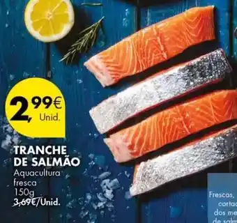 Pingo Doce Aquacultura - tranche de salmão promoção