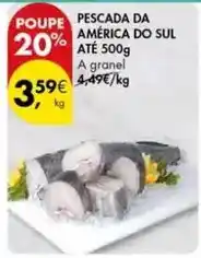 Pingo Doce A+ - pescada amarica do sul até promoção