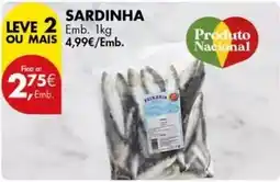 Pingo Doce Nacional - sardinha promoção