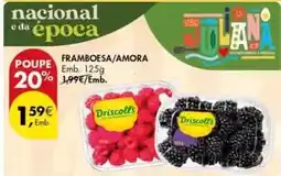 Pingo Doce Nacional - framboesa/amora promoção