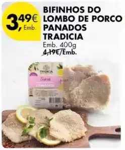 Pingo Doce Bifinhos do lombo de porco promoção