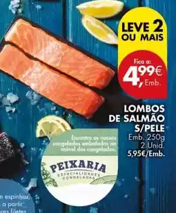 Pingo Doce A+ - lombos de salmão promoção