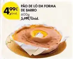 Pingo Doce Forma+ - pão de lo em forma de barro promoção