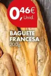 Pingo Doce Baguette francesa promoção