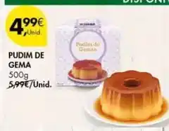 Pingo Doce Pudim de gema promoção