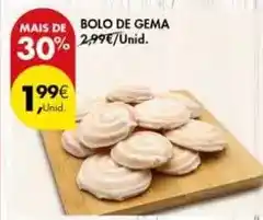 Pingo Doce Bolo de gema promoção