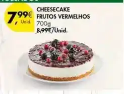 Pingo Doce Cheesecake frutos vermelhos promoção