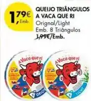 Pingo Doce A+ - queijo triángulos promoção